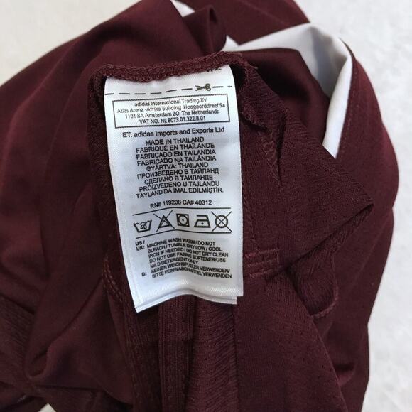 Adidas NWT Maroon Generic Team Jersey Men M - Picture 10 of 10